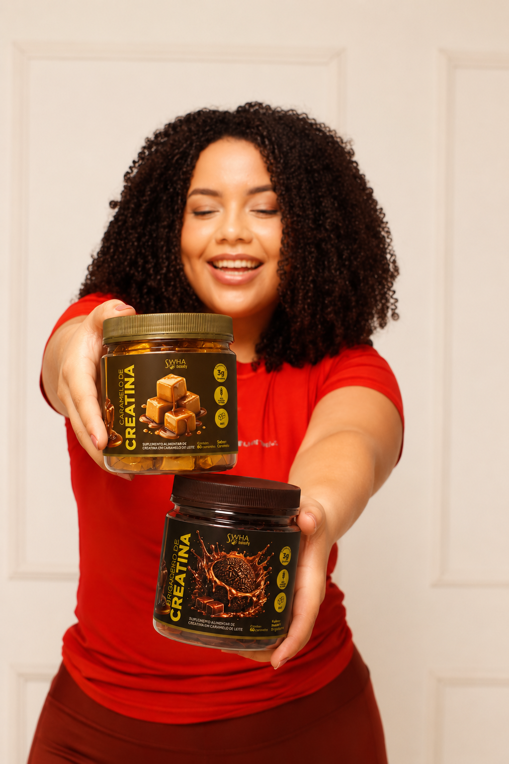 COMBO CREATINA CARAMELO + BRIGADEIRO
