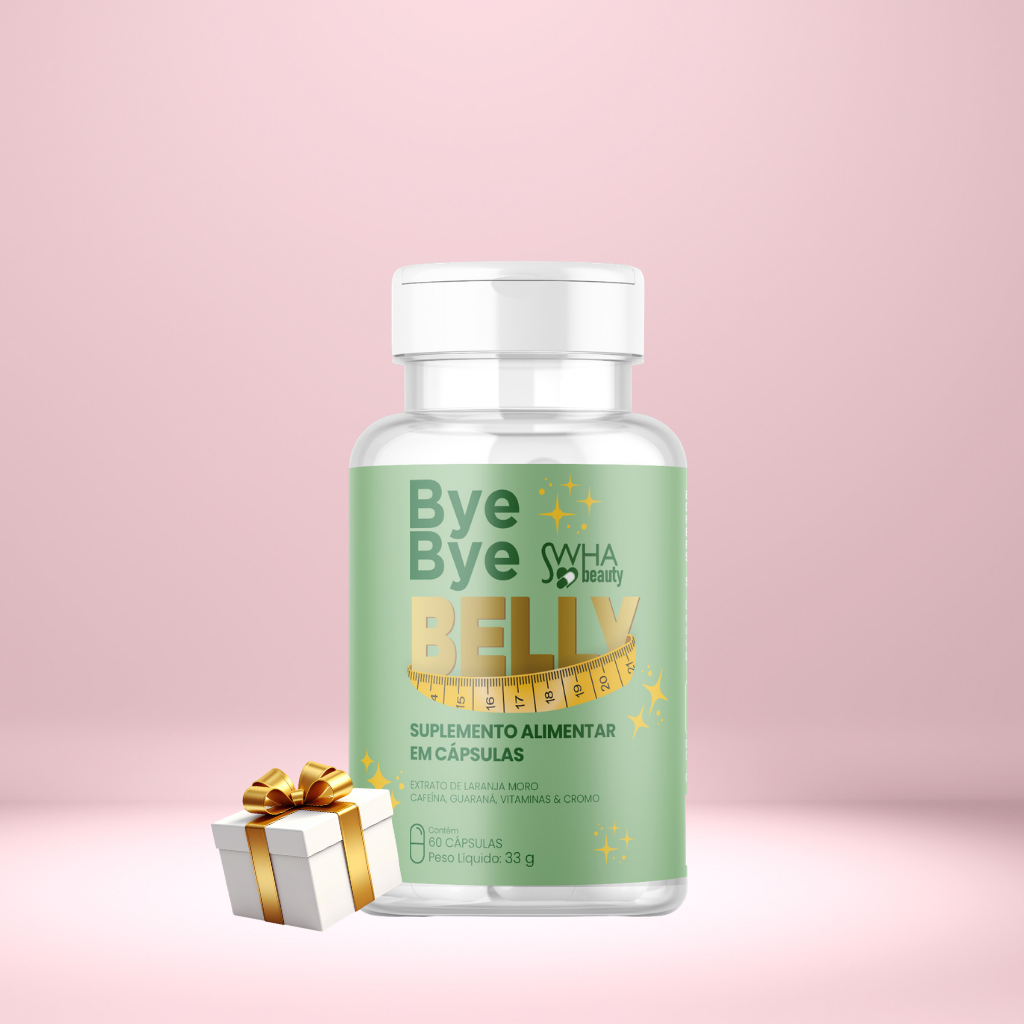 SUPLEMENTO BYE BYE BELLY - TRATAMENTO 1 MÊS